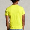 Yellow Men’s Ralph Lauren Custom Slim Fit Crewneck T Shirts Yellow Men’s Ralph Lauren Custom Slim Fit Crewneck T Shirts